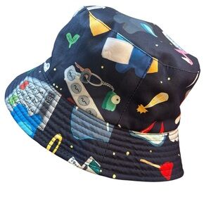Colorful Graphic Among Us Bucket Hat